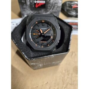 Casio - G-Shock GA-2100-1A4ER, G-Shock RESIN BLACK digital quartz Watch